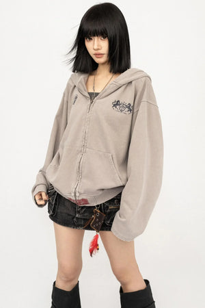 American Retro Hooded Jacket