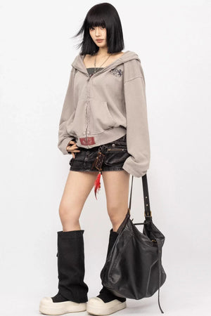 American Retro Hooded Jacket