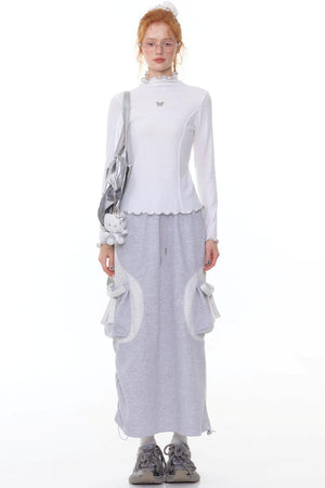 American Slim High Neck Top