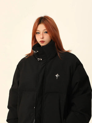 American stand-up collar bread cotton jacket