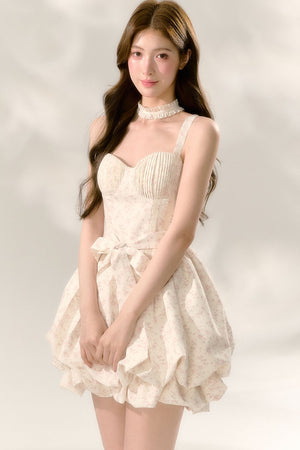 Antique Floral Bud Dress