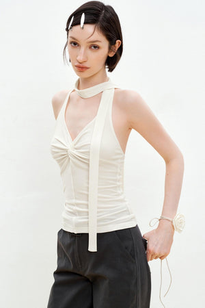 Apricot V-Neck Camisole