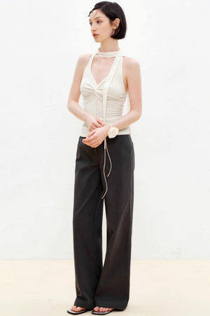 Apricot V-Neck Camisole