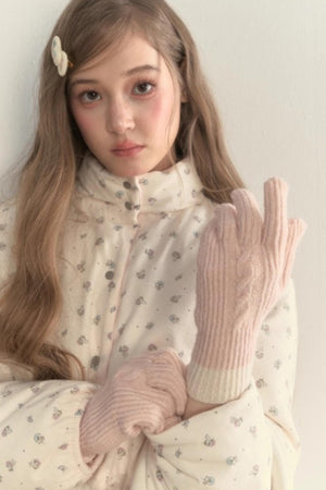 Arctic Twist Fleece Gloves