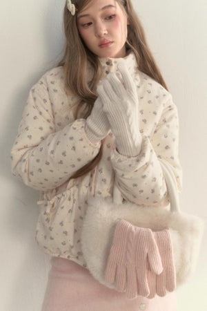 Arctic Twist Fleece Gloves
