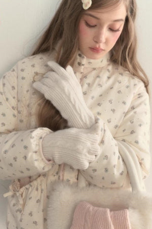 Arctic Twist Fleece Gloves