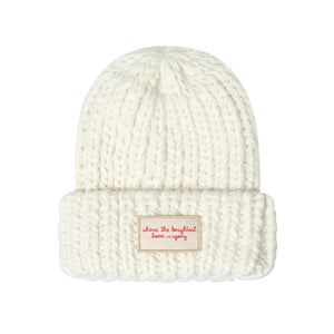 Asgony Versatile Chunky Knit Wool Hat