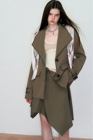 Asymmetrical A-Line Skirt