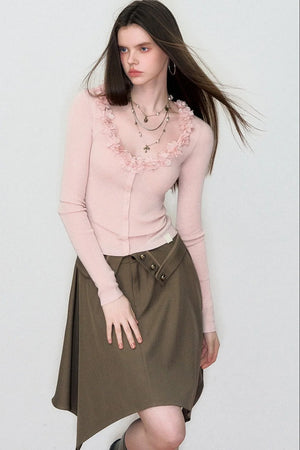 Asymmetrical A-Line Skirt