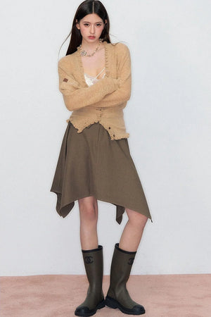 Asymmetrical A-Line Skirt