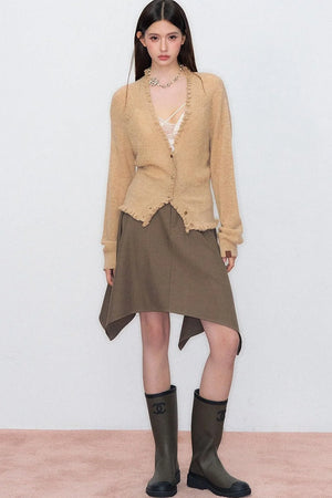 Asymmetrical A-Line Skirt