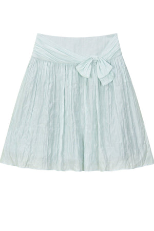 Asymmetrical Bowknot A-Line Skirt
