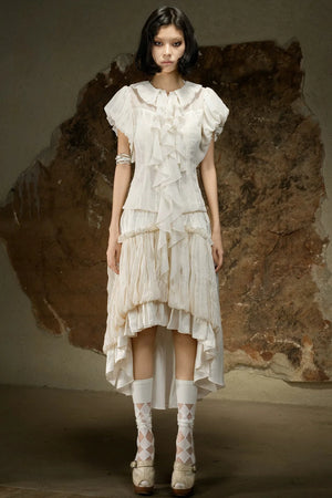 Asymmetrical High-Waisted Skirt