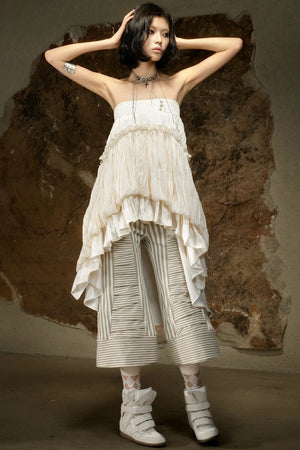 Asymmetrical High-Waisted Skirt