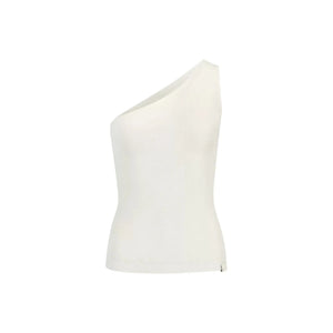 Asymmetrical Knit Summer Vest