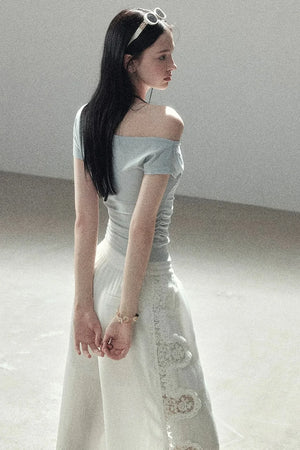 Asymmetrical Off-Shoulder Top