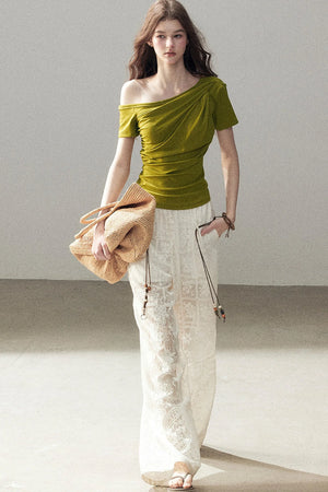 Asymmetrical Summer Commuter Top