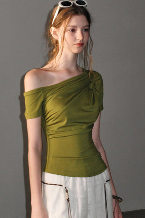 Asymmetrical Summer Commuter Top