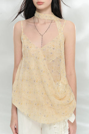 Asymmetrical V-Neck Camisole