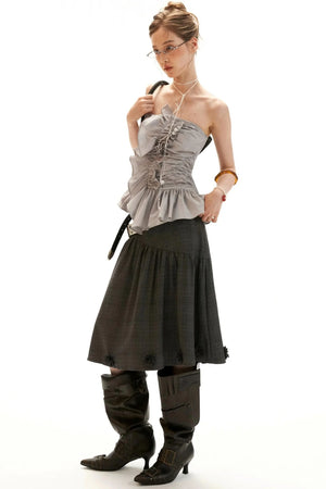Asymmetrical Wide Hem Camisole