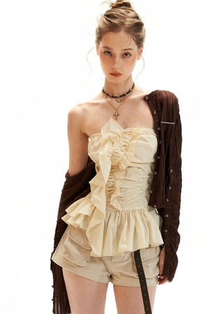 Asymmetrical Wide Hem Camisole