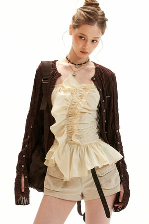 Asymmetrical Wide Hem Camisole