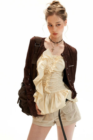 Asymmetrical Wide Hem Camisole