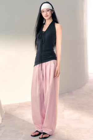 Austrian Sand-Washed Knit Top