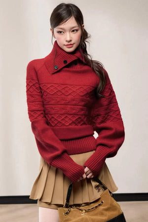Autumn Batwing Knit Sweater