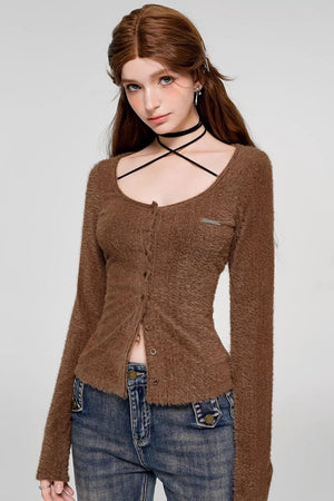 Autumn Bear Tie-Top