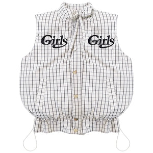 Autumn Embroidery Plaid Cotton Jacket