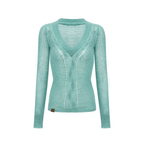 Autumn Glitter Knit Sweater