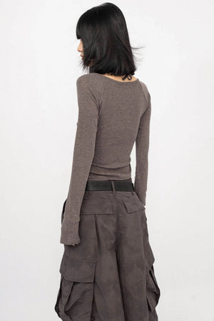 Autumn Halterneck Slim Top