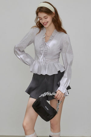 Autumn Lace A-Line Skirt