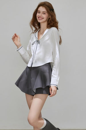 Autumn Lace A-Line Skirt