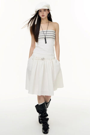 Autumn Pleated Skirt