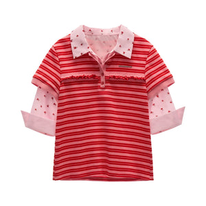Autumn Polo Collar Top