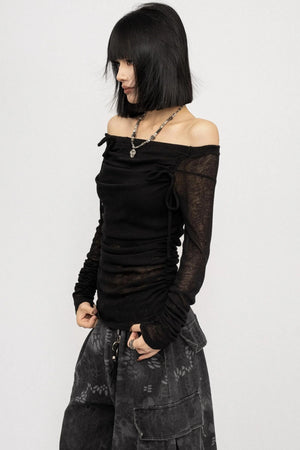 Autumn Retro Slanted Top