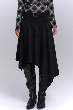 Autumn Suede Skirt
