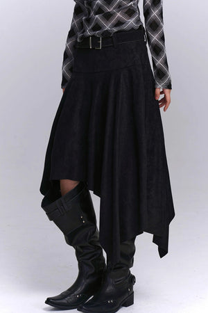 Autumn Suede Skirt