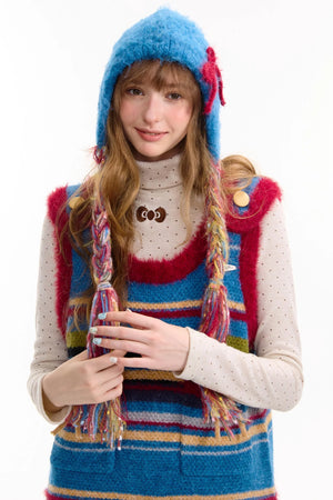 Autumn Twist Woolen Hat