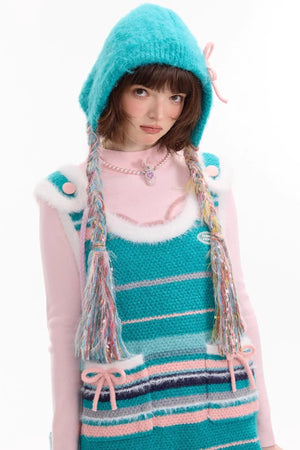 Autumn Twist Woolen Hat