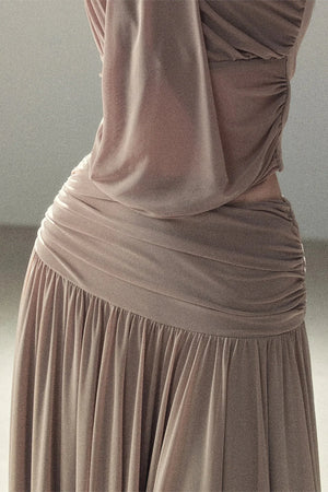 Autumn Two-Piece Top and Skirt Set-Up