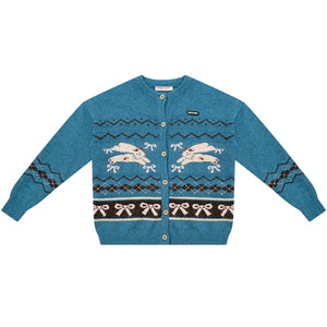 Autumn Vintage Rabbit Cardigan