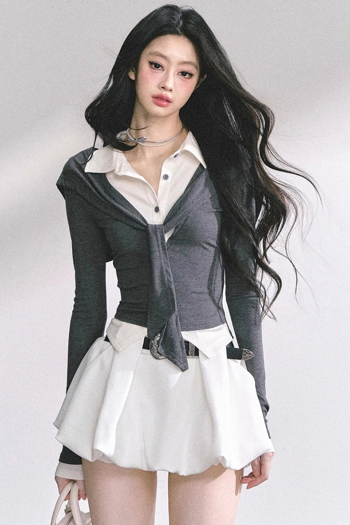 Autumn Waist Slimming Long-Sleeved Tops