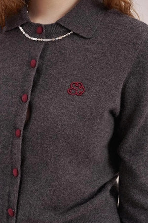 Autumn Wool Cardigan
