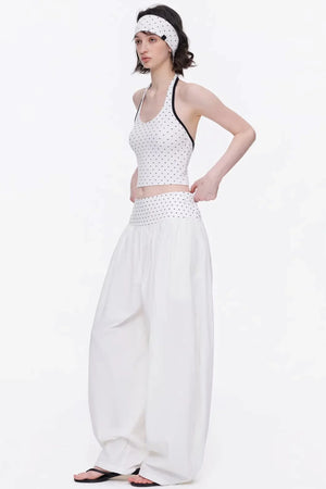 Backless Floral Tube Top Set-Up
