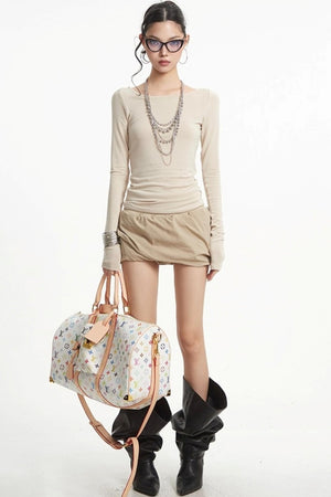 Backless Slim Top