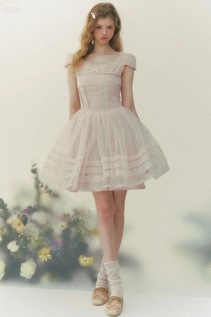 Ballet Dreamland Puff Sleeve Dress