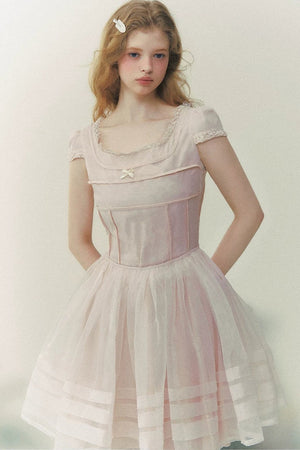 Ballet Dreamland Puff Sleeve Dress
